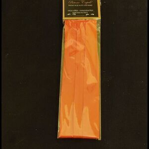 BRUNO CAPELO FASHION 3 PLEAT SATIN HAT BAND.